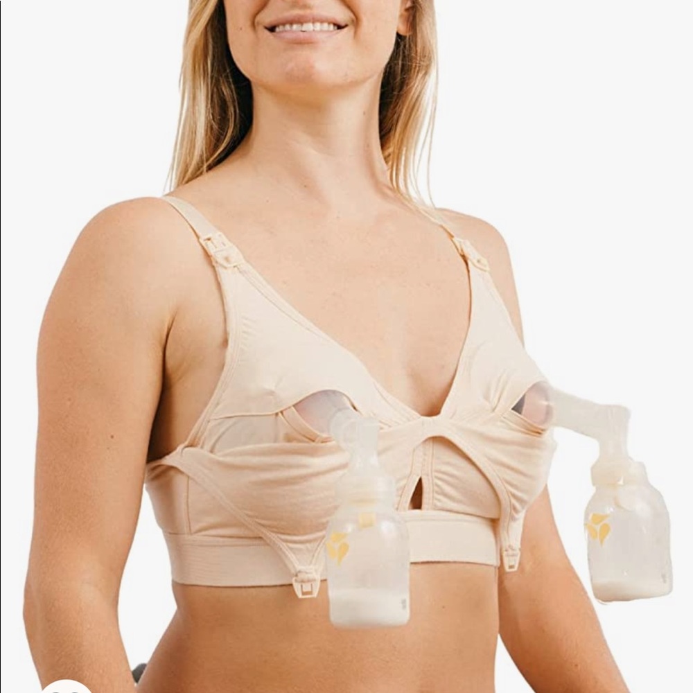 Simple Wishes pumping nursing bra